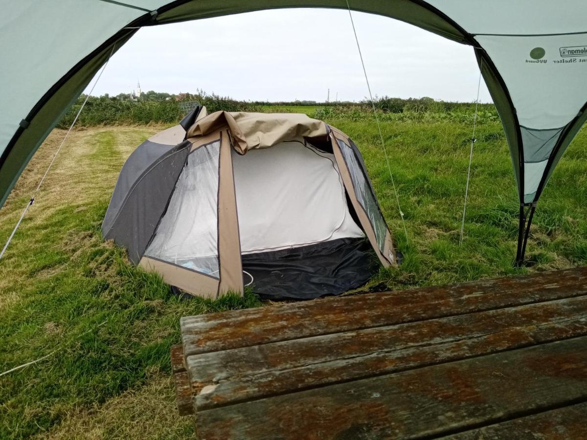 Hotel Basic 2P Tent Sotterum Kornwerd Exterior foto