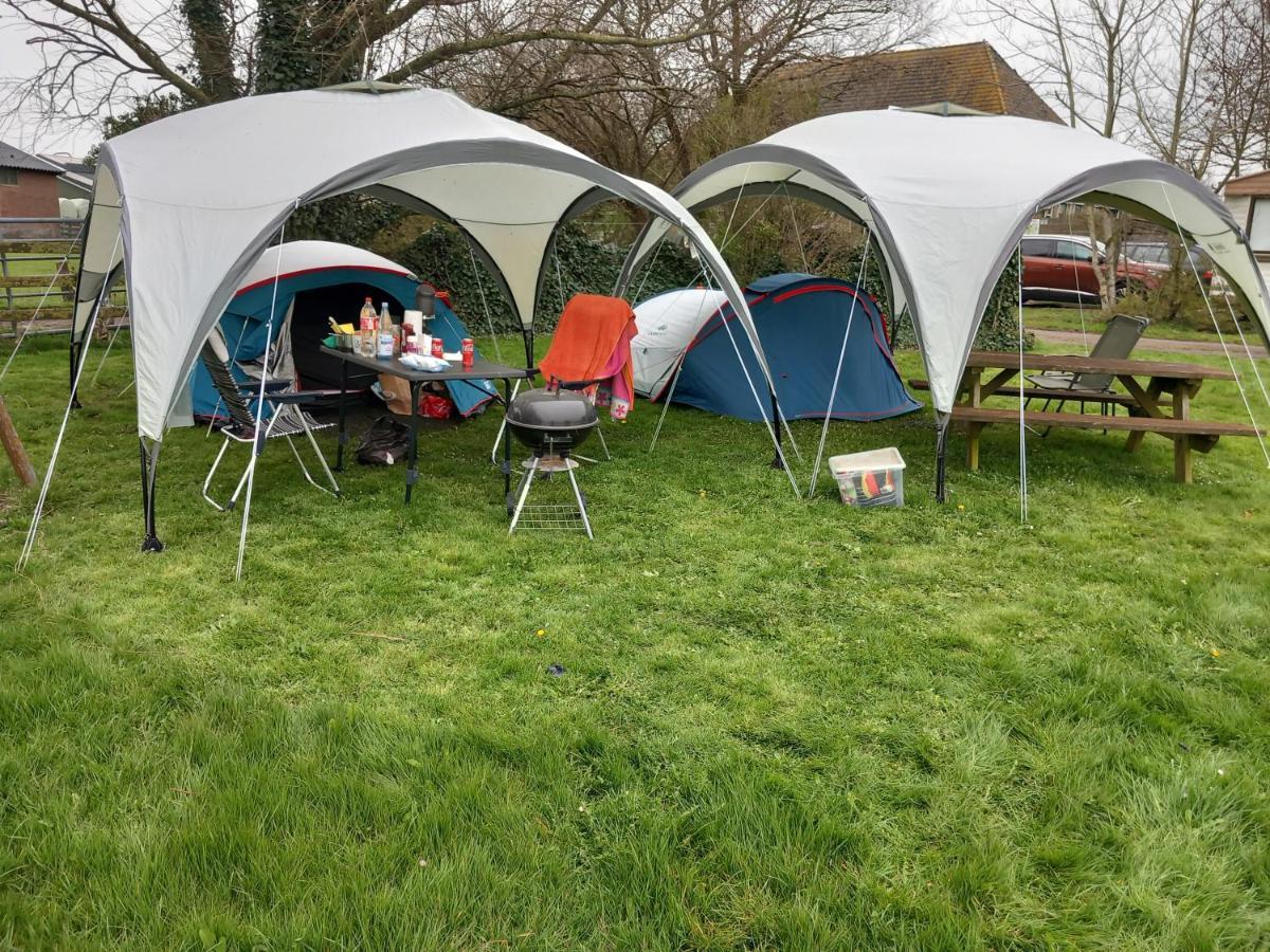 Hotel Basic 2P Tent Sotterum Kornwerd Exterior foto
